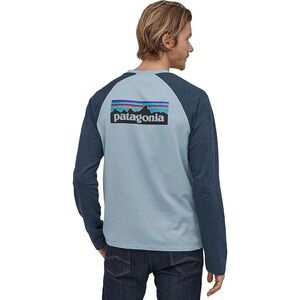 Patagonia P-6 Logo Lightweight Crew Sweatshirt Men's Size L